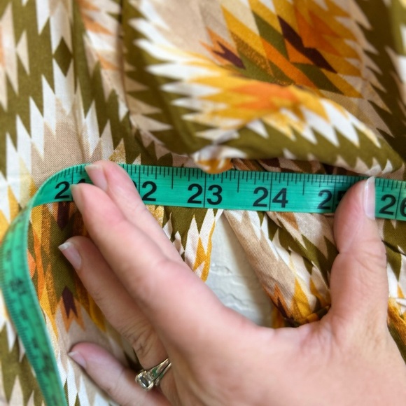 Savanna Jane NWT 1x bohemian floral embroidered pop over top vacation coastal - Picture 9 of 9